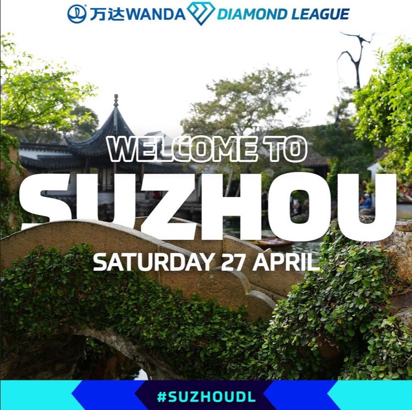 💎🇨🇳 Don’t miss the excitement! The Suzhou Diamond League is right around the corner! #AfricanAthletes #PodiumPursuit #SuzhouDL #Diamondleague