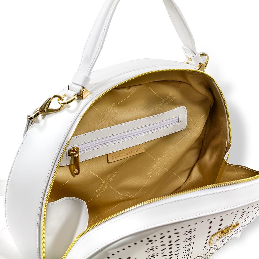 RebeccaringShop's tweet photo. Valentino Orlandi Women's Large Handbag Italian Designer Purse Bowling Bag Top Handle Alabaster Embroidered Genuine Patent Leather Bag in Laser Cut Gold Design

SHOP HERE!!! https://t.co/E6xms42poD

#smwholesaleshop https://t.co/tg9rd73GpP