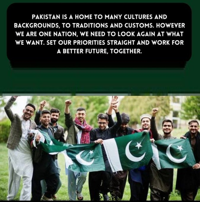 #سب_سے_پہلے_پاکستان
Pakistan is a home for all 🇵🇰🇵🇰🇵🇰