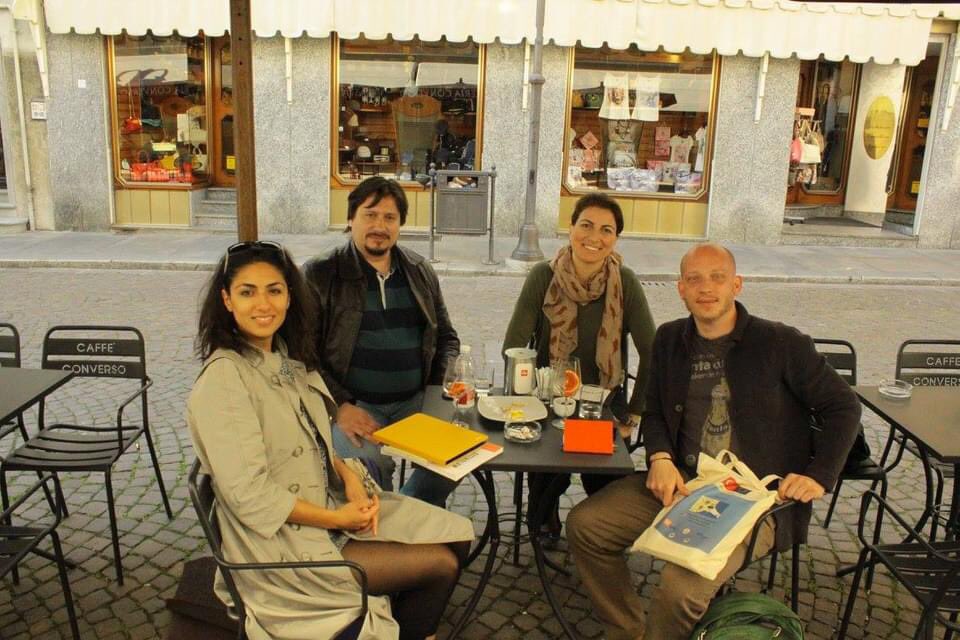2015 yılında Slow Food merkezi İtalya’nın Bra kentindeydik. Türkiye Sorumlusu Michele ile birlikte. #slowfoodtrakya #slowfood