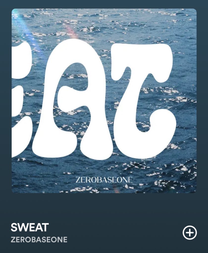 OH BABY I MAKE YOU SWEAT SWEAT SWEAT SWEATTT zb1 did this for uss