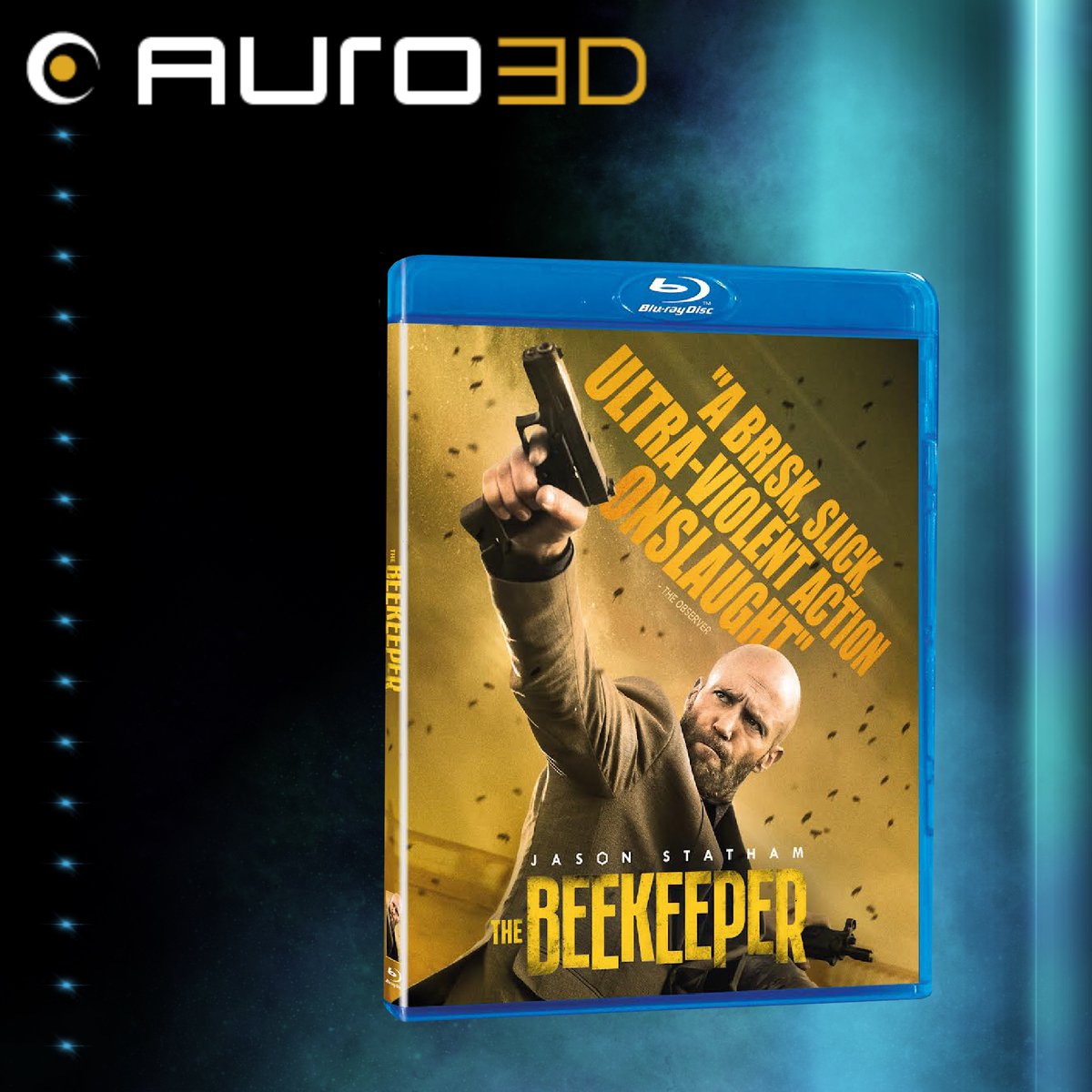For the BENELUX region we supported the release of 'Beekeeper' for Blu-ray and 4K-UHD! for our international fans, you might want to get the 4K-UHD as it will be region free!

bol.com/nl/nl/p/beekee…

#movie #movies #immersiveaudio #spatialaudio #bluray #4kuhd