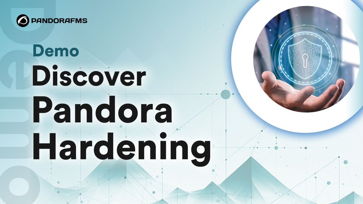 pandorafms's tweet image. 🌐Tour Pandora FMS console and discover the new Hardening features with our video: &quot;Discover Pandora Hardening&quot; Explore all its advantages and broaden your technological knowledge!💻

👉bit.ly/4b9gWMp

#PandoraFMS #Hardening #AdvancedMonitoring #Console #ITManagement