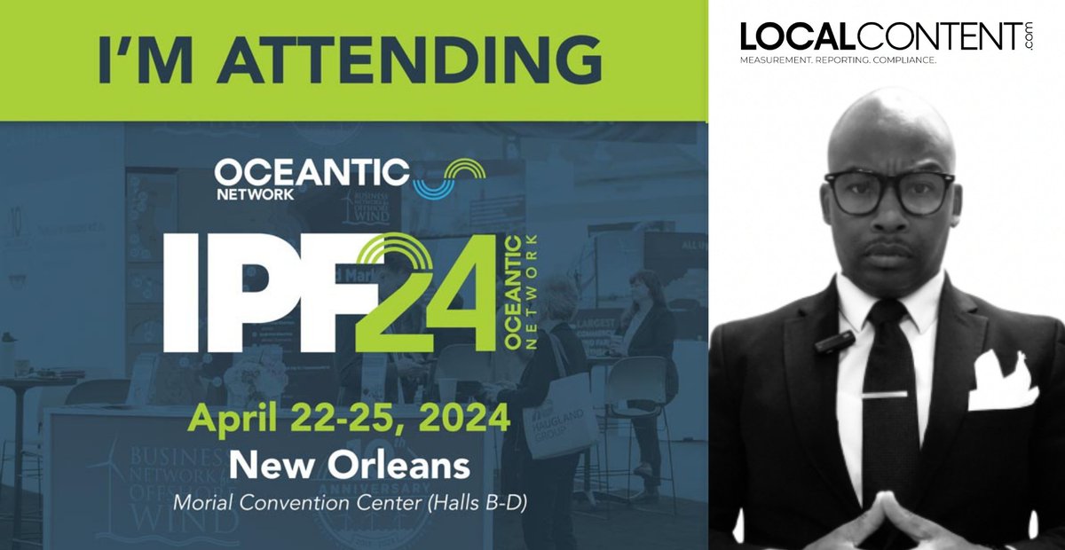 zurl.co/Dli1  Schedule a meeting with one of our Local Content Directors, Dwayne Wilkins, at IPF in New Orleans April 21 - 25. local@localcontent.com #localcontent