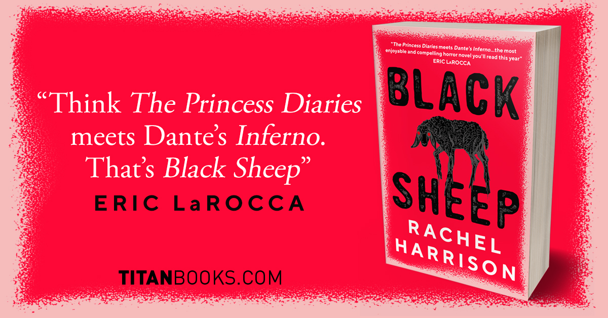 A cynical twenty something must confront her unconventional family’s dark secrets in this fiery, irreverent horror novel from the acclaimed author of Cackle and Such Sharp Teeth. Have you picked up BLACK SHEEP by Rachel Harrison (@rachfacelogic) yet? 🐑 tinyurl.com/yz7xp922
