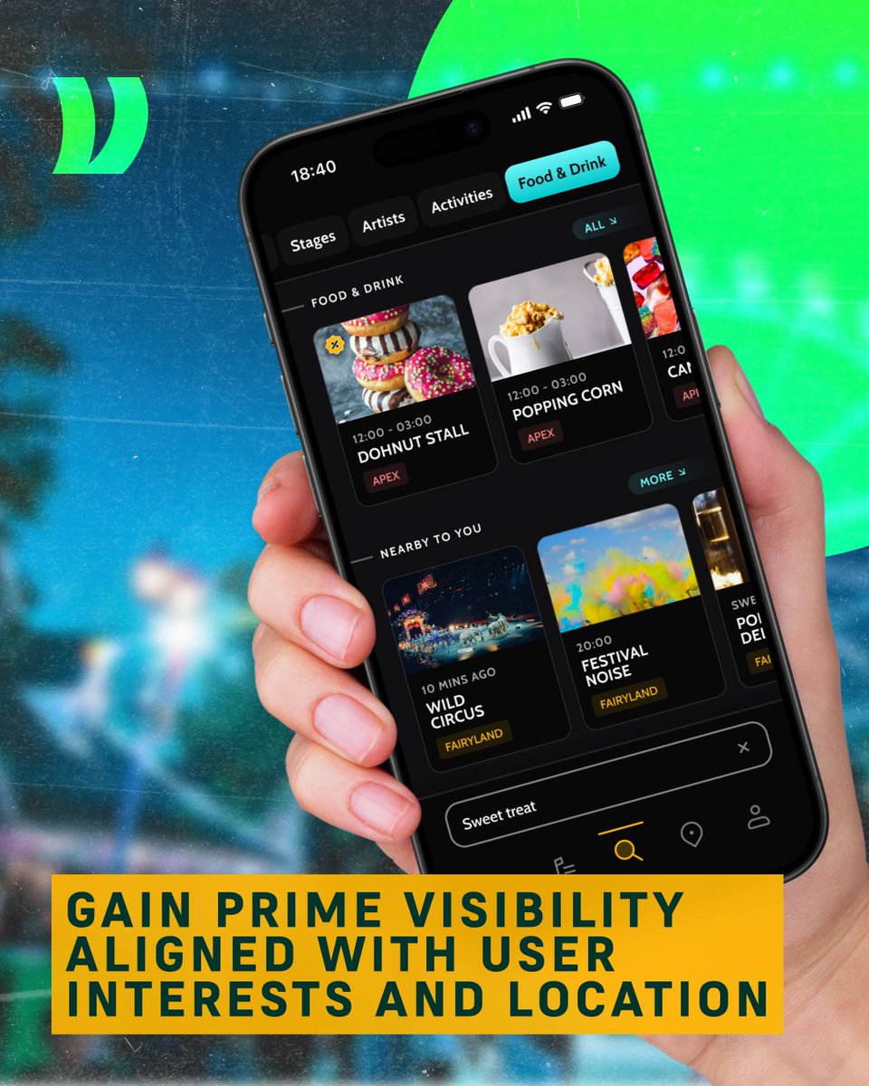 vikinevents's tweet photo. Attendees can find stages, vendors, activities, and performances relevant to their interests. Right audience at the right time, increasing engagement and opportunities. Sponsors feature in search results, gaining prime visibility.
#VIKINEvents #FestivalInnovation #EventTech https://t.co/gNHVQbI7oh