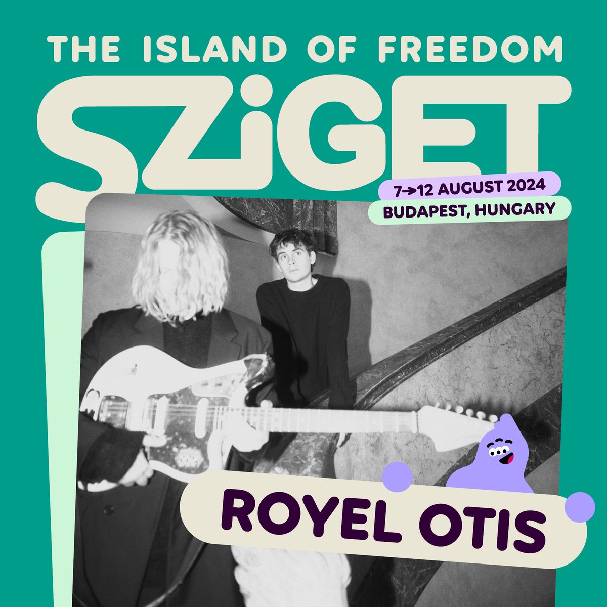 Hungary! Frothing to play at @szigetofficial this August #SZIGET2024