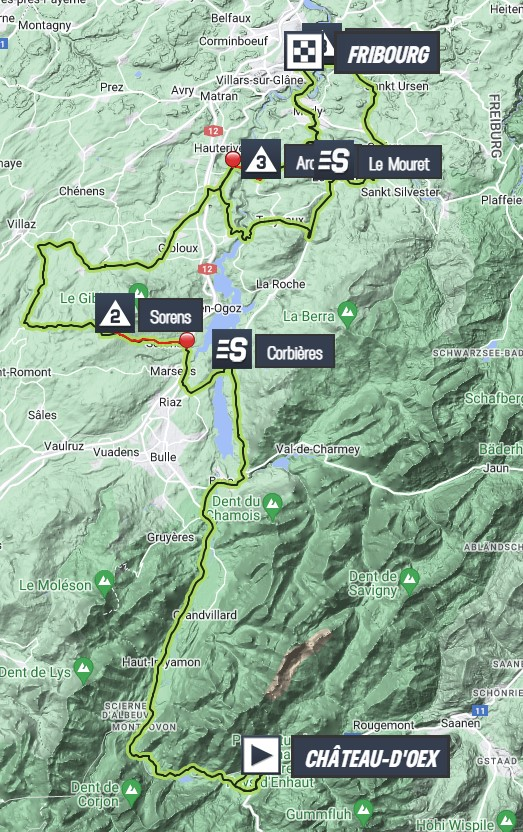 Despite some climbs on the local circuit, stage 1 of the #TdR2024 is one of the few chances for sprinters. So @BHRVictorious will be looking to support @NikiasArndt and @MatevzGovekar in today's finale. #RideAsOne #ride4Gino