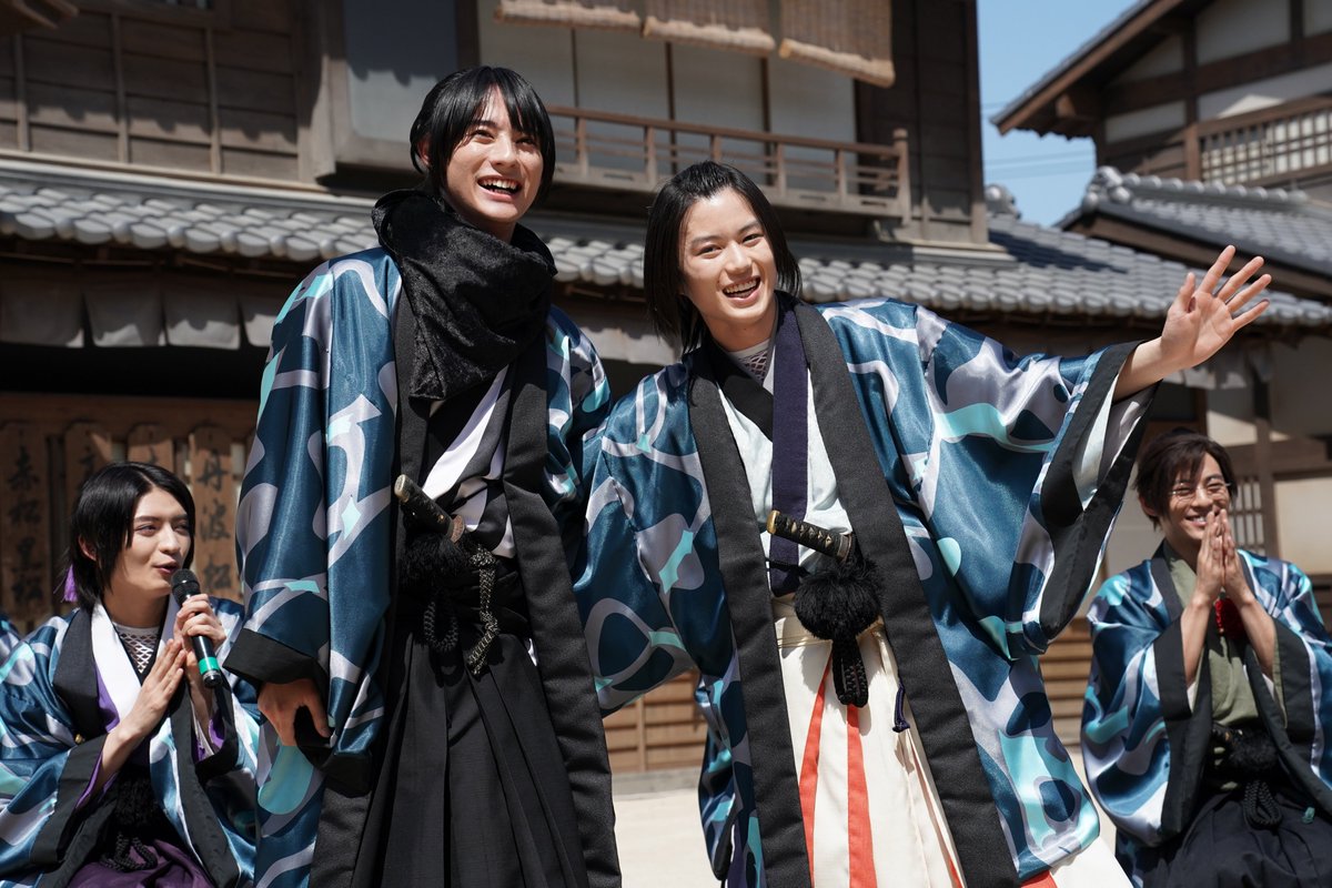 🌸『#君とゆきて咲く』キャスト集結 前田拳太郎、奥智哉ら特撮ヒーロー