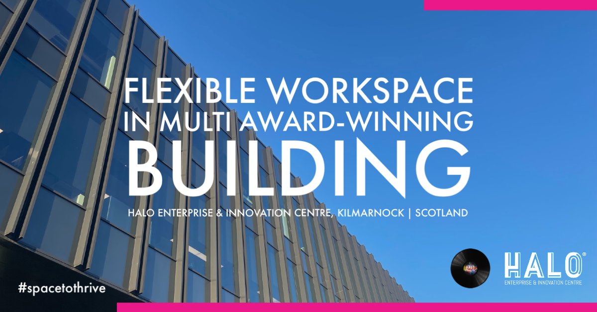 HALO Enterprise and Innovation Centre is a multi award winning sustainable building in Kilmarnock and could be your place to start, build and scale your business. Have a look at our current opportunities: halokilmarnock.com/be-part-of-hal…