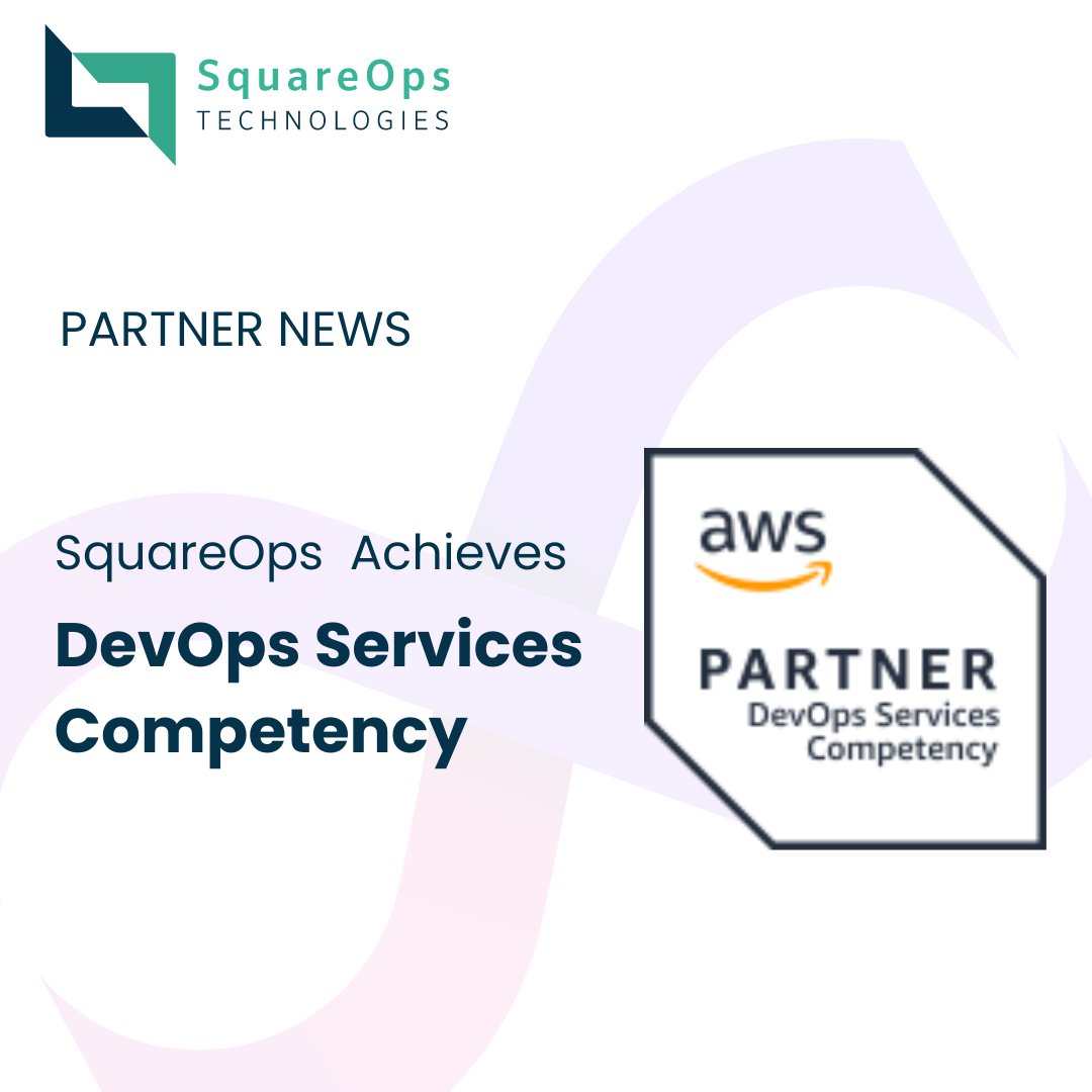 We are happy to announce that we have been awarded the prestigious 𝐀𝐖𝐒 𝐃𝐞𝐯𝐎𝐩𝐬 𝐒𝐞𝐫𝐯𝐢𝐜𝐞𝐬 𝐂𝐨𝐦𝐩𝐞𝐭𝐞𝐧𝐜𝐲 𝐁𝐚𝐝𝐠𝐞. This recognition is awarded to organizations that have demonstrated excellence in providing DevOps solutions to their clients.