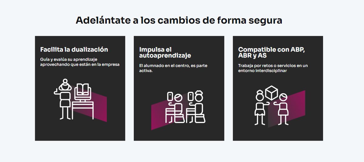 En #BusinessADN estamos trabajando a tope para ayudar a los centros de #FP con los cambios que vienen para el próximo curso.

¿Quieres saber cómo? 👉Te lo contamos en el Webinar de hoy a las 18h (hora peninsular) 

📌Aquí: meet.google.com/yjp-fzjb-weq