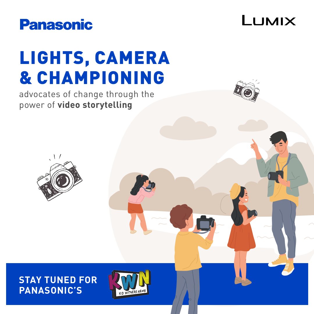 PanasonicInNews's tweet image. Here's introducing the @panasonic Kids Witness News program in India. To raise awareness about the UN Sustainable Development Goals, we will conduct video-making workshops for school students and provide Panasonic Lumix equipment for hands-on learning. 
Stay tuned! 

#SDG #KWN