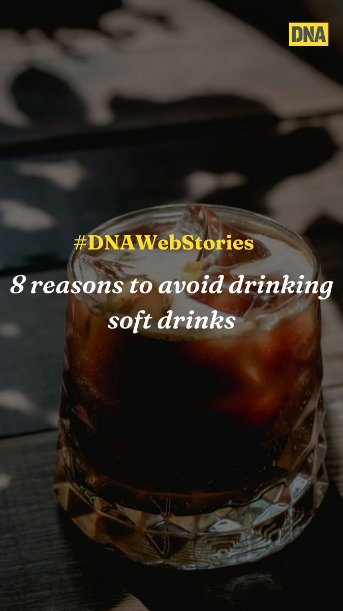 #DNAWebStories | 8 reasons to avoid drinking soft drinks Take a look: dnaindia.com/web-stories/he…