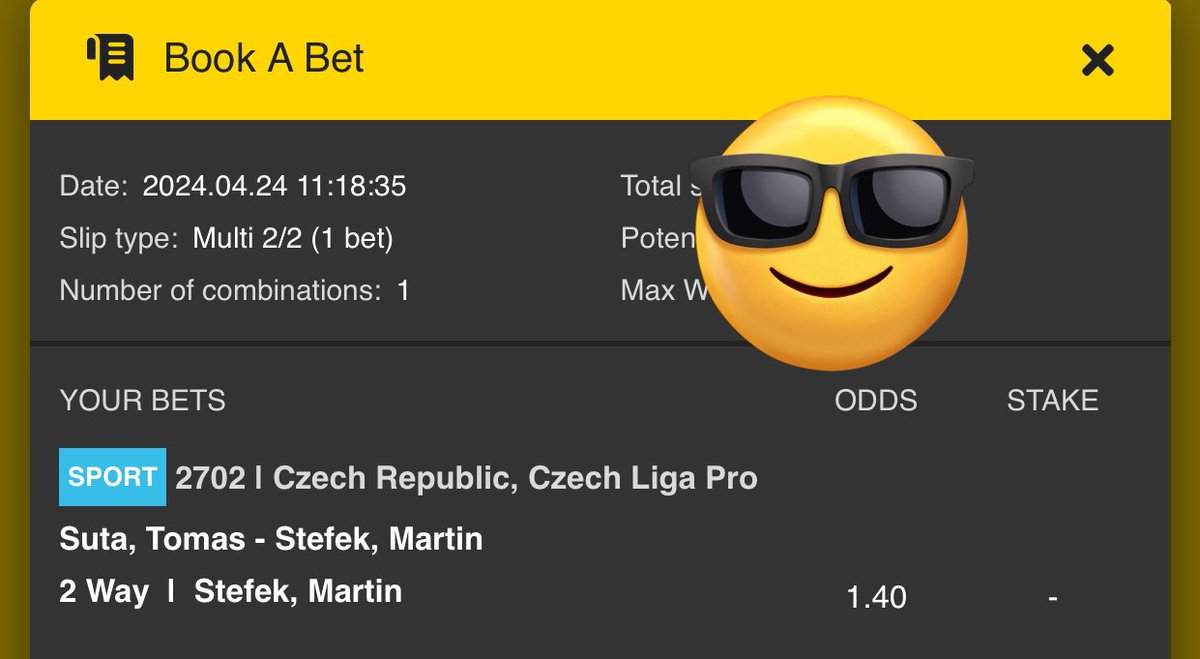 ⚽️ 2.08 odds on @Easybet_SA , starts at 18:00 Copy bets lip 👉: easybet.co.za/share-a-bet/97… 🌎 BetSlip Code 👉 : 978247 🌎 Promo Code 👉 : BEAUTY50 🌎 Register 👉 : ebpartners.click/o/IO18it #YellowArmy 🐝🐝🐝 #YellowNation #EasyBetSA 🏀🏀🏀 #NBA    ⚽️⚽️⚽️