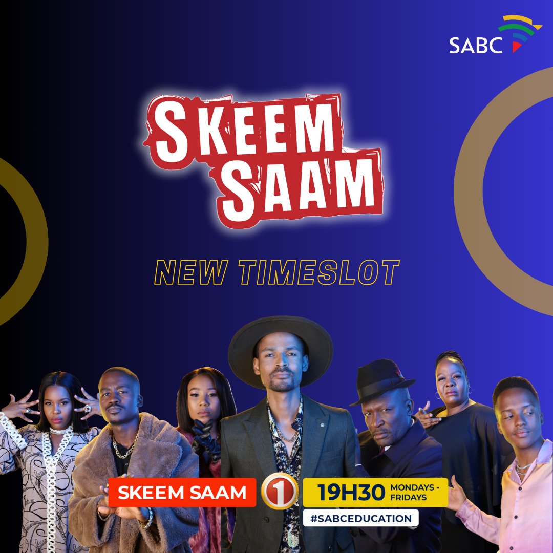 Thank you Mzansi for moving with us to 19h30.

#SABCEducation #SkeemSaam