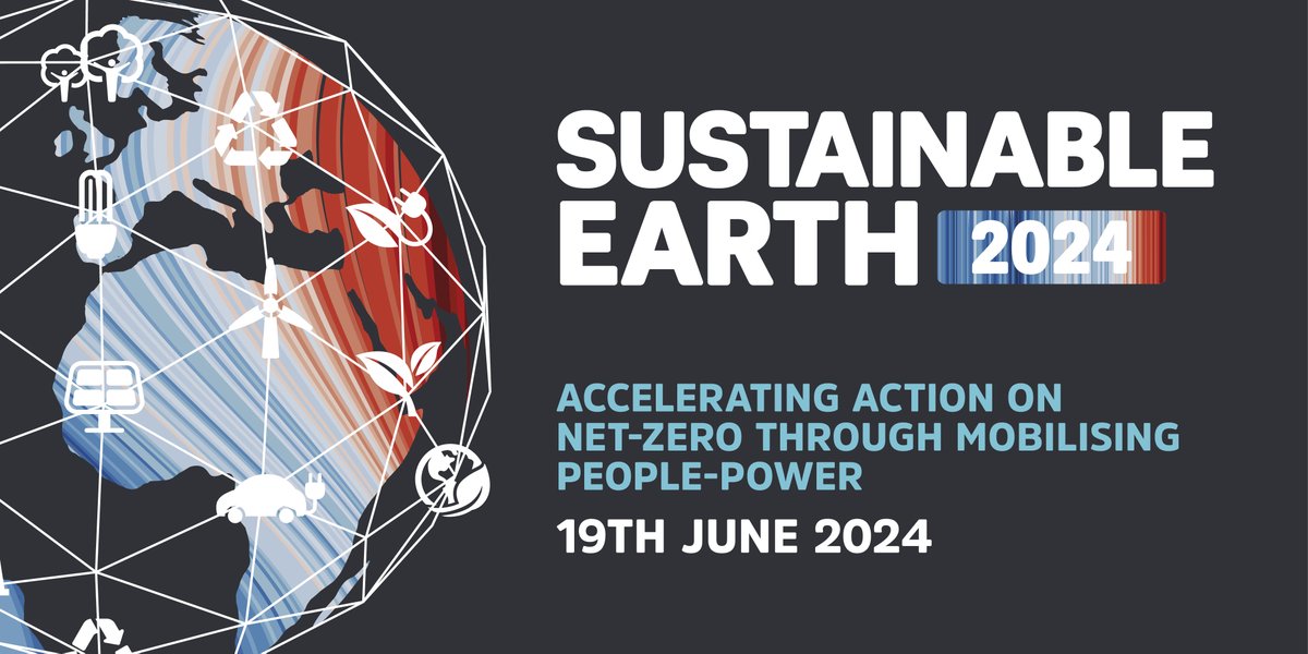 Join the Sustainable Earth Institute @PlymEarth @PlymUni for an online forum 19 June, to accelerate action on #NetZero through people power.

Register for free to access 10 talks, workshops and @ClimateCornwall documentary. #EarthForum24

➡️ ow.ly/wHYx50RmWbT