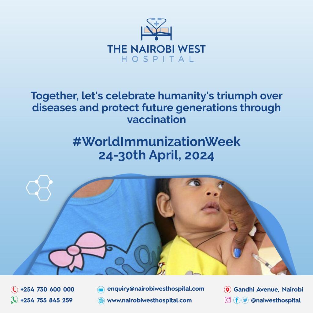 Immunization is a testament to global health triumphs, saving millions of lives every year. Vaccines reduce risks of getting a disease by working with your body’s immunity to build protection. When you get a vaccine, your immune system responds. #WorldImmunizationWeek