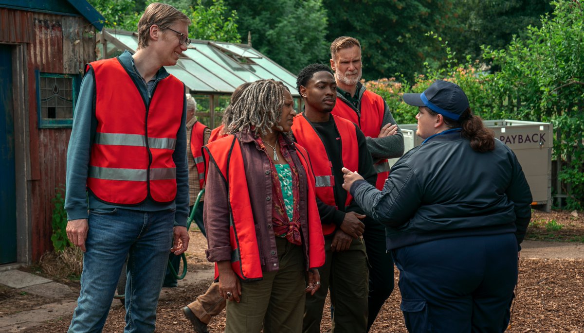 📸 The gang is back... Here's some new pictures of The Outlaws series three! The series follows a group of strangers from different walks of life forced together to complete a community payback sentence in Bristol More info and pics ➡️ bbc.in/3UevpQh