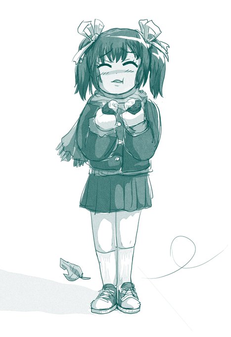 🍠を食べる千雨ちゃん 