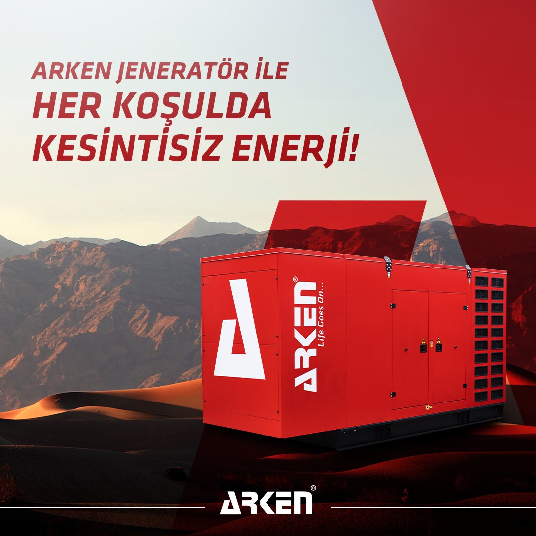 Arken Generator is with you in extreme weather conditions! #ArkenHerYerde

#Arken #Generator #Jeneratör #PowerSolution #PowerSupply #ArkenHerYerde