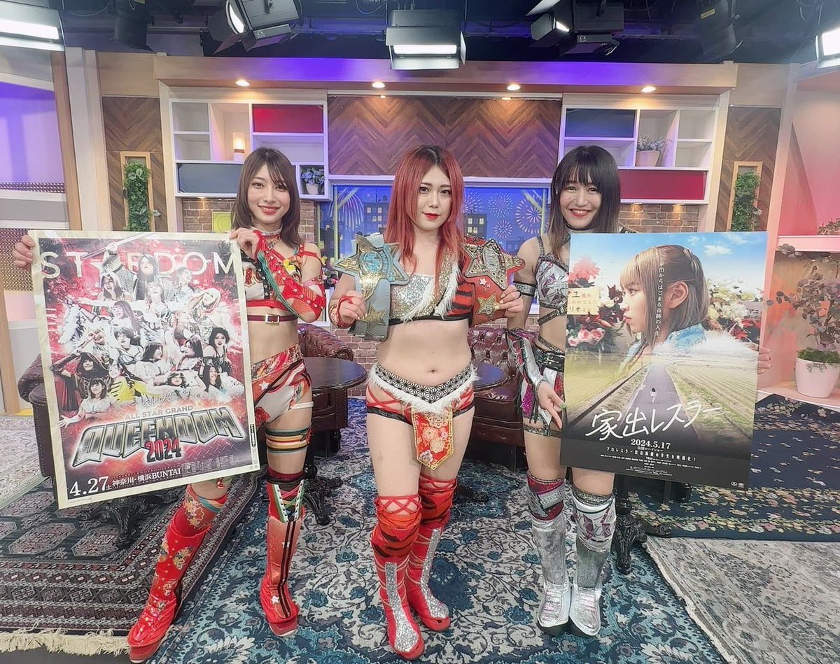 momo,maika, syuri #stardomwrestling #worldwonderringstardom #japanesewrestlers #maikastardom #rohsupercardofhonor #artistofstardomchampions #trioschampions #6womantagteamchampions #goddessesofstardomchampion #worldofstardomchampion #momokohgo #syuristardom #syurikondo