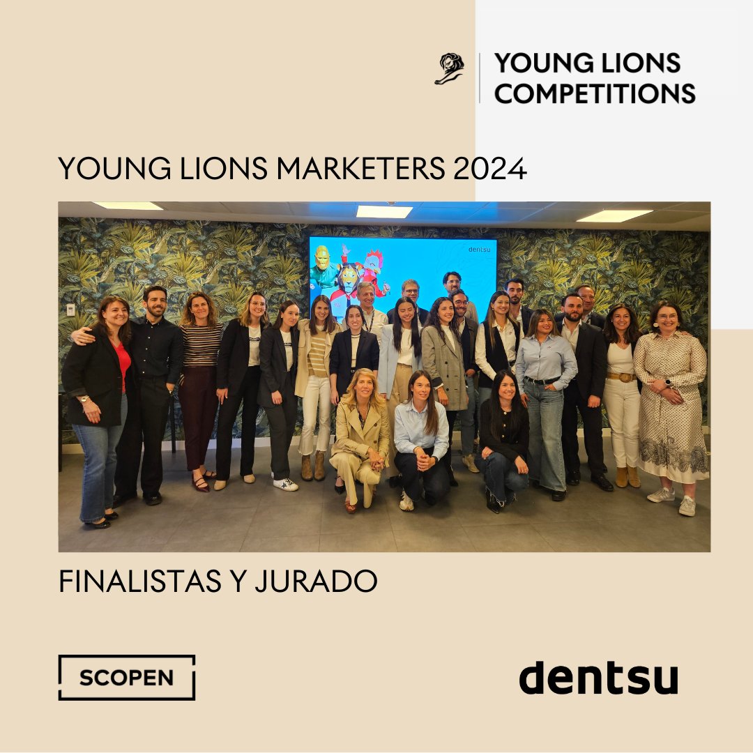 Las duplas de @McDonalds_espa @GrupoAAguinaga  @KraftHeinzCo @DominosPizza_ES y @santander_es han sido los finalistas de la competición española de #YoungLionsMarketers 2024! 

Enhorabuena!👏

#YoungLions #CannesLions @dentsuESP