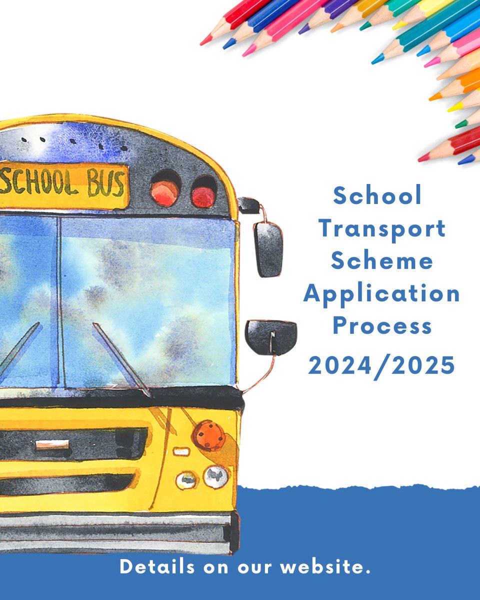 Please see the link below for the latest details on the School Transport Scheme and the application process involved for 2024/2025. stpatrickscomprehensive.ie/latest-informa…