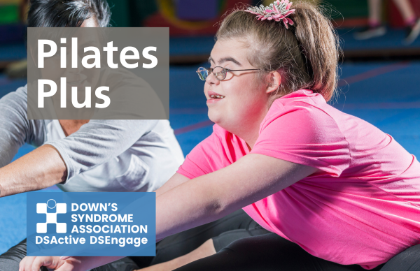 Join us for a #DSEngage Pilates Plus session on Friday at 4pm. This free, online activity for people who have Down's syndrome is really friendly and accessible. If you'd like to give it a try, register here: loom.ly/tUXbQg4