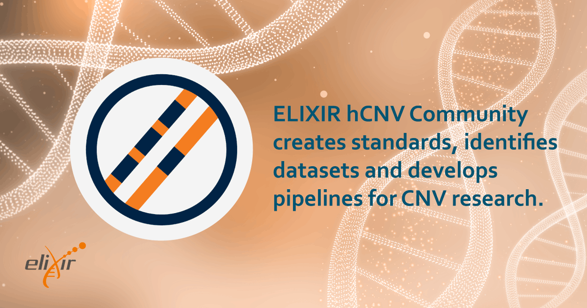 ✨The #ELIXIRhCNV Community creates standards, identifies datasets and develops pipelines for CNV research. More about the ELIXIR hCNV Community: elixir-europe.org/communities/hu… #DNADay24
