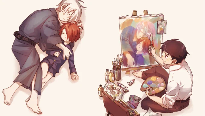 おひるね幽霊画 