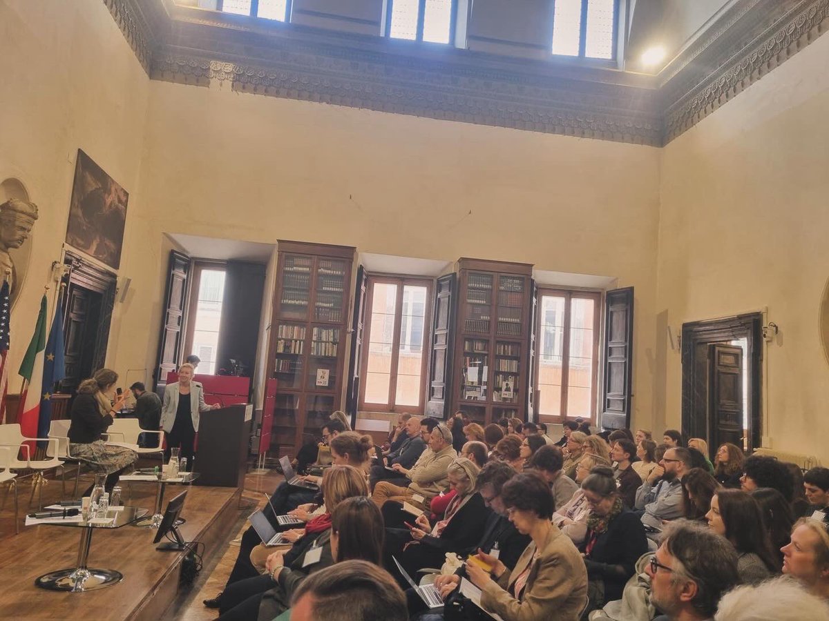 Today the BFUG Secretariat representatives are participating at the Seminar of the TPG B at thehouse of the American Studies center in 📍Rome, Italy. Main topics are related to digitalization, the adoption of new technologies and the presentation of practical experiences.