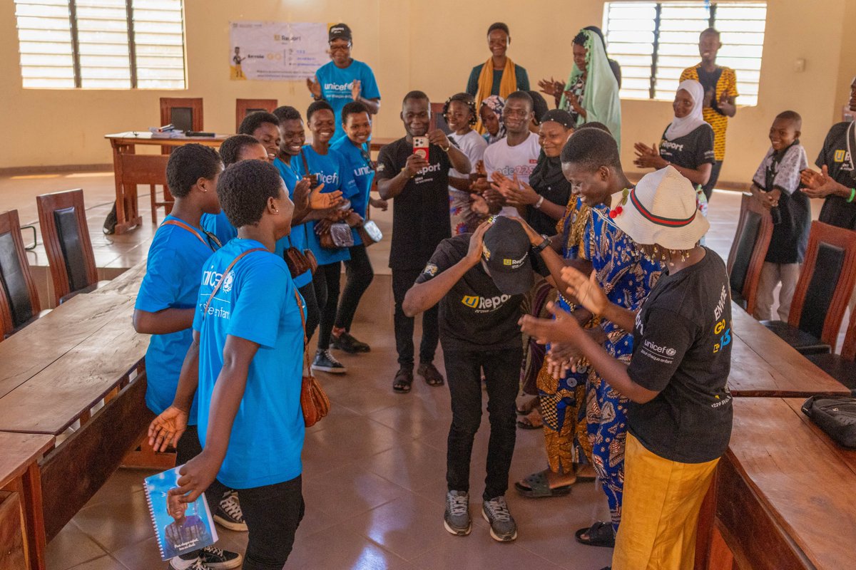 UNICEF Benin tweet media