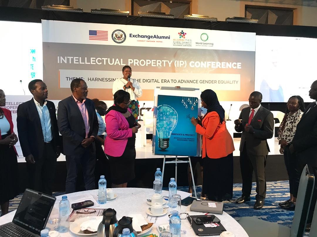 .@azawedde, PS @MoICT_Ug led stakeholders in unveiling the IP Toolkit. This Toolkit is aimed to provide the necessary information and steps to creators to secure IP rights to their innovations. It will also be available digitally for easy access to all. #IPConferenceUG