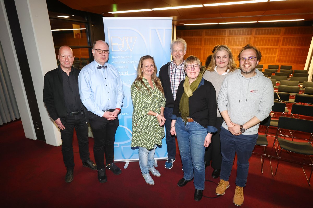 Die Mitgliederversammlung des DJV Nord hat gewählt, und der neue Vorstand stellt sich vor: djv-nord.de/vorstand2024 (RG, Foto: Ibrahim Ot) #djv #djv_nord #journalismus #Medien #hamburg #schleswigholstein