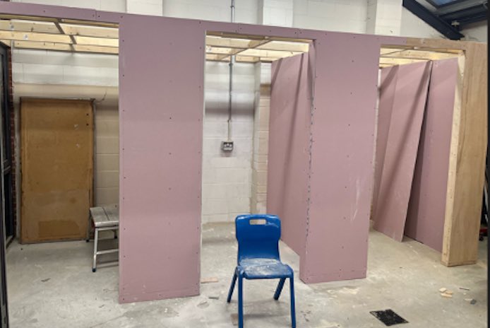 Great to see work progressing on our new construction facility. There’s a real excitement growing among students and they’re looking forward to getting hands-on in the near future. Huge thanks again to <a href="/wolfsonfdn/">Wolfson Foundation</a> for enabling more opportunities for our pupils.