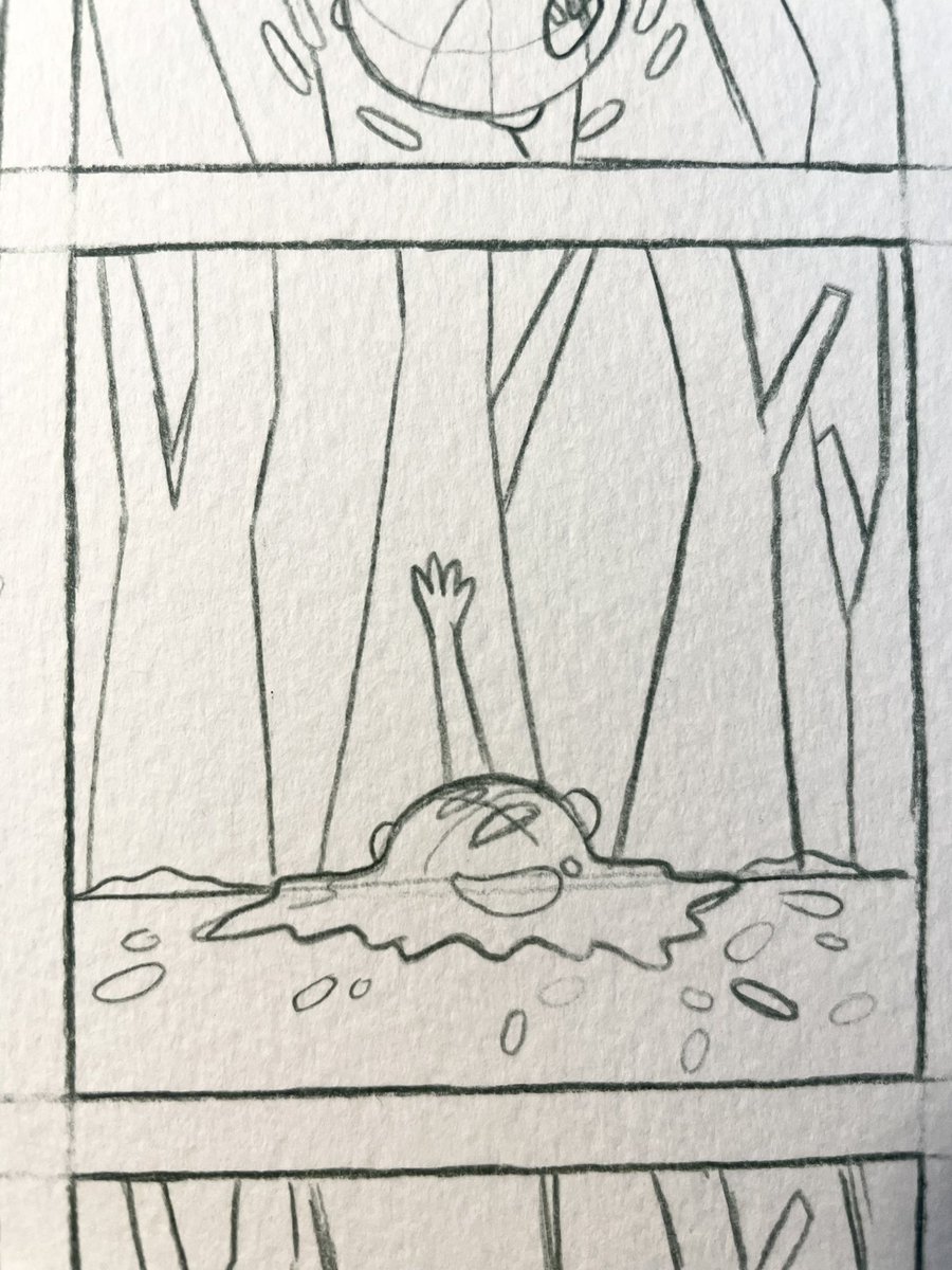 HalfSun_Art's tweet photo. Me tryna get out of bed 💚 #ComicArt #comicbookart #comics #comicprocess #comicprogress https://t.co/gU88HOnbih