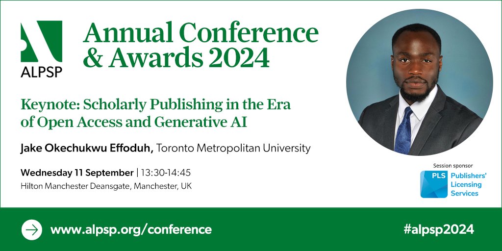 🌐 We are thrilled to announce Jake Okechukwu Effoduh, Toronto Metropolitan University, as our Keynote Speaker at this year's Annual Conference. 🌐 Book your place (EB rate ends 31 May): ow.ly/ZYOB50RiS13 @effodu @LincAlexLawTMU #alpsp2024