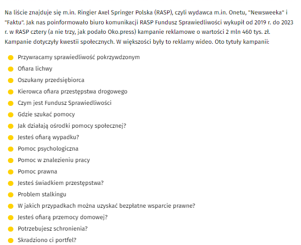 Onet tłumaczy się, na co ich wydawca wydał prawie 2,5 mln zł z Fundusz Sprawiedliwości. Na reklamy np. pt. 'Skradziono ci portfel'? Szczerze, widział ktokolwiek z Was te reklamy? Pomogły? Za 2,5 mln zł powinny. Naczelny Węglarczyk nie chce komentować. wiadomosci.onet.pl/kraj/medialna-…