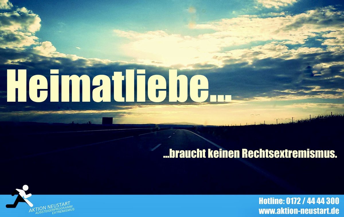 Wenn es Dir zu viel wird...dann helfen wir Dir beim Ausstieg aus der rechtsextremen Szene! Ruf' uns an, schreib' uns oder geh' auf unsere Internetseite. #Rechtsextremismus #Neonazis #Exit #aussteigerprogramm #aktionneustart google.com/url?q=https://…