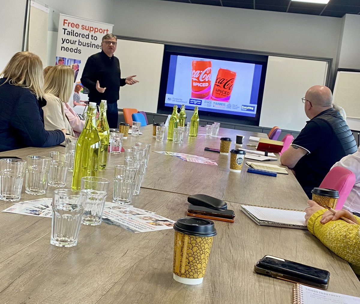 Loving the masterclass this morning…branding & marketing is such an interesting topic and one that affects us all #doncasterisgreat #businesssuccessess @MyDoncaster @SouthYorksMCA