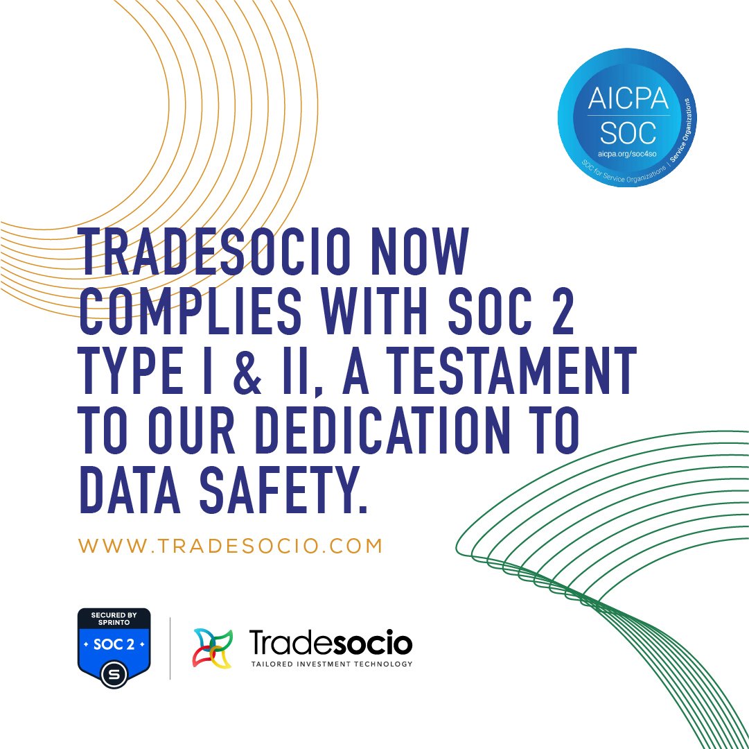 Excited to announce Tradesocio's SOC 2 Type II certification! Our commitment to data security ensures your business remains secure and compliant. Learn how this impacts our clients and the fintech industry. #SOC2 #DataSecurity #Tradesocio