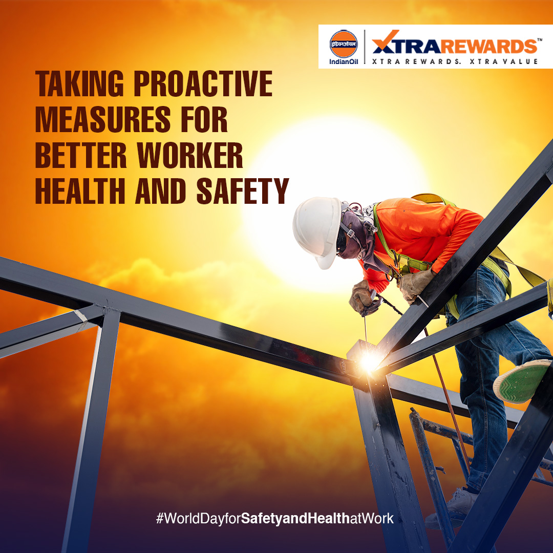 With the climate changing drastically over the years, ensure that people in your workforce have the right tools to tackle the changing climate. 

#WorldDayForSafetyandHealthatWork #ClimateImpacts #XTRAREWARDS #IndianOil