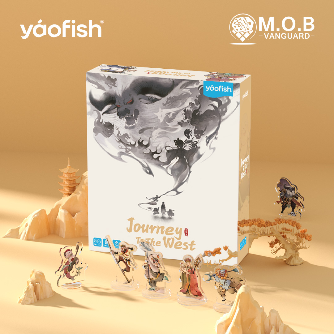 Very proud to welcome Yaofish Games, a studio with a long history of localizing games for the Chinese market, which is making inroads into the world of original board game publishing! Our aim will be to extend their games' global reach.

#mobvanguard #proudagent #TogetherWeSail