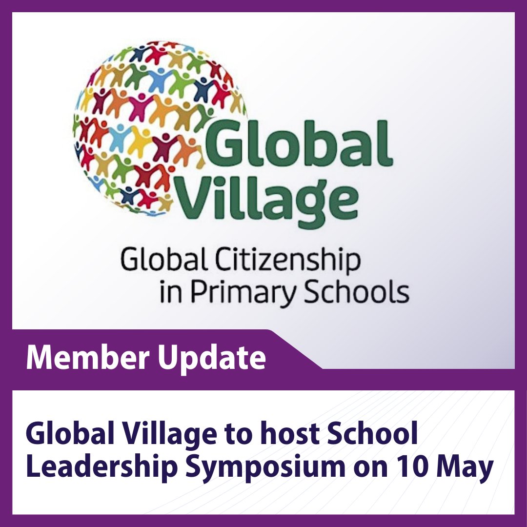Global Village will host a School Leadership Symposium exploring whole-school approaches to Global Citizenship Education. 📣 The cost of substitute cover will be provided. 📅Fri, 10 May, 10am – 2pm 📌 Iveagh House, Dublin 🔗 Register: bit.ly/3JuwXAT