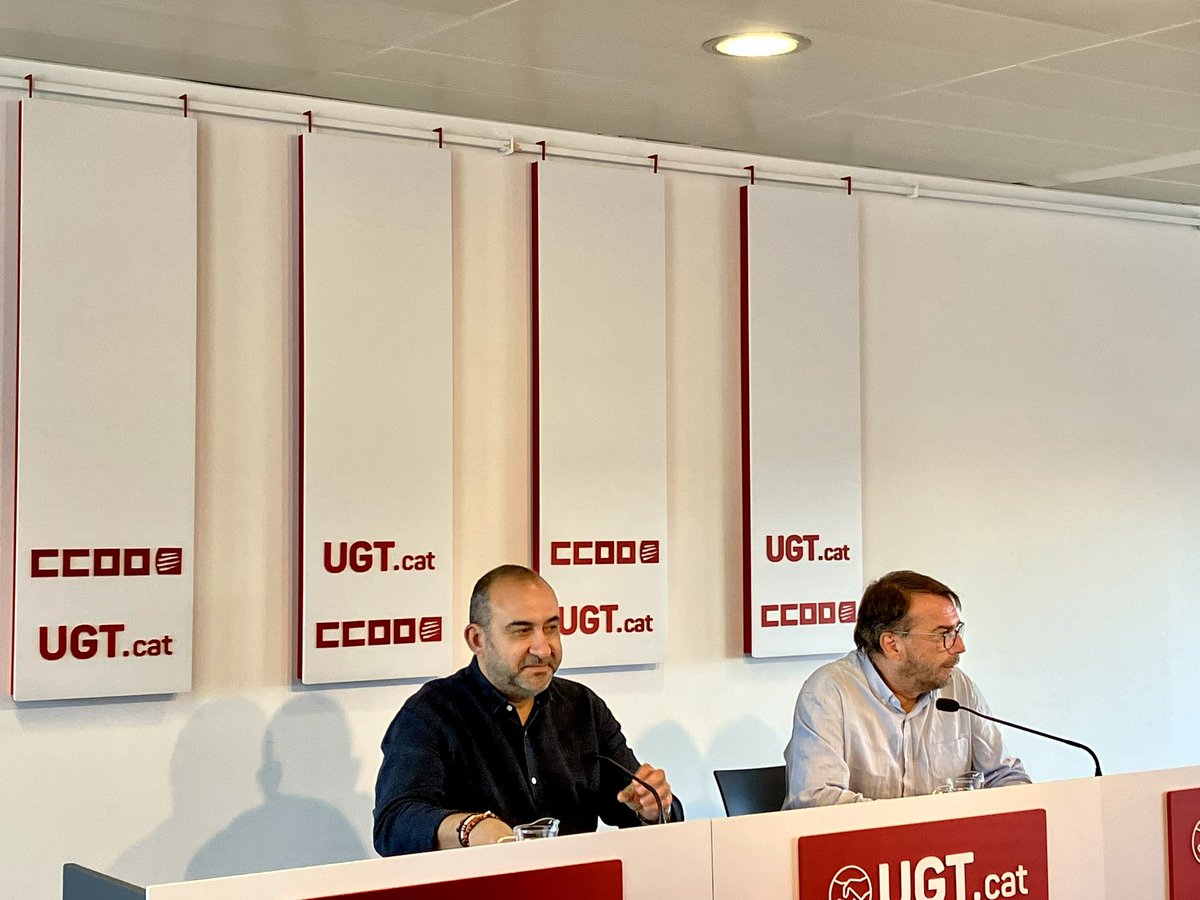 🔴Roda Premsa Primer de Maig Un any més la unitat d’acció arriba al primer de maig amb els deures fets, revalidant la confiança de la majoria de companyes i companys (pràcticament el 78%) i hem incrementat en gairebé 3.000 delegades i delegats la nostra representació a Catalunya