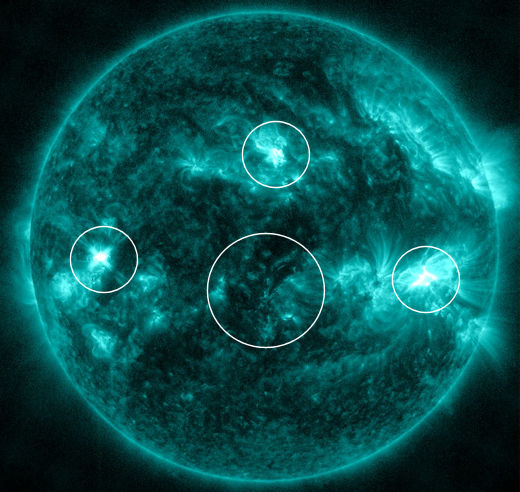 GEOMAGNETIC STORM WATCH (G1): Multiple CMEs have left the sun this week, perhaps more than a dozen. The majority are on a trajectory due south of Earth. If the edge of even one grazes Earth's magnetic field, it could spark a G1-class geomagnetic storm. Potential impacts could…