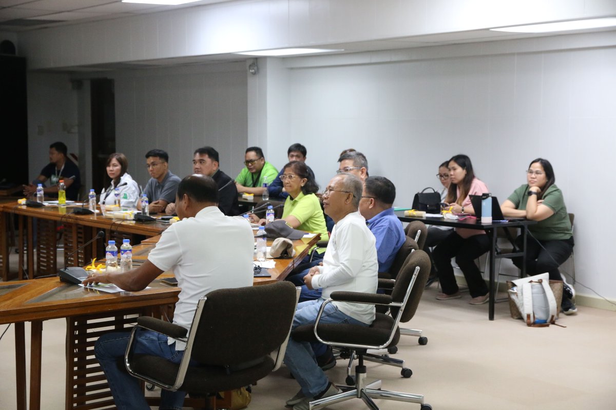 #HAPPENINGTODAY: We are delighted to welcome the PH National Irrigation Administration (NIA) to IRRI HQ! Fruitful discussions on existing IRRI tech for potential adoption took place, highlighting AutoMonPH, an irrigation advisory system co-developed by IRRI & PhilRice. 👇🏼👇🏼👇🏼