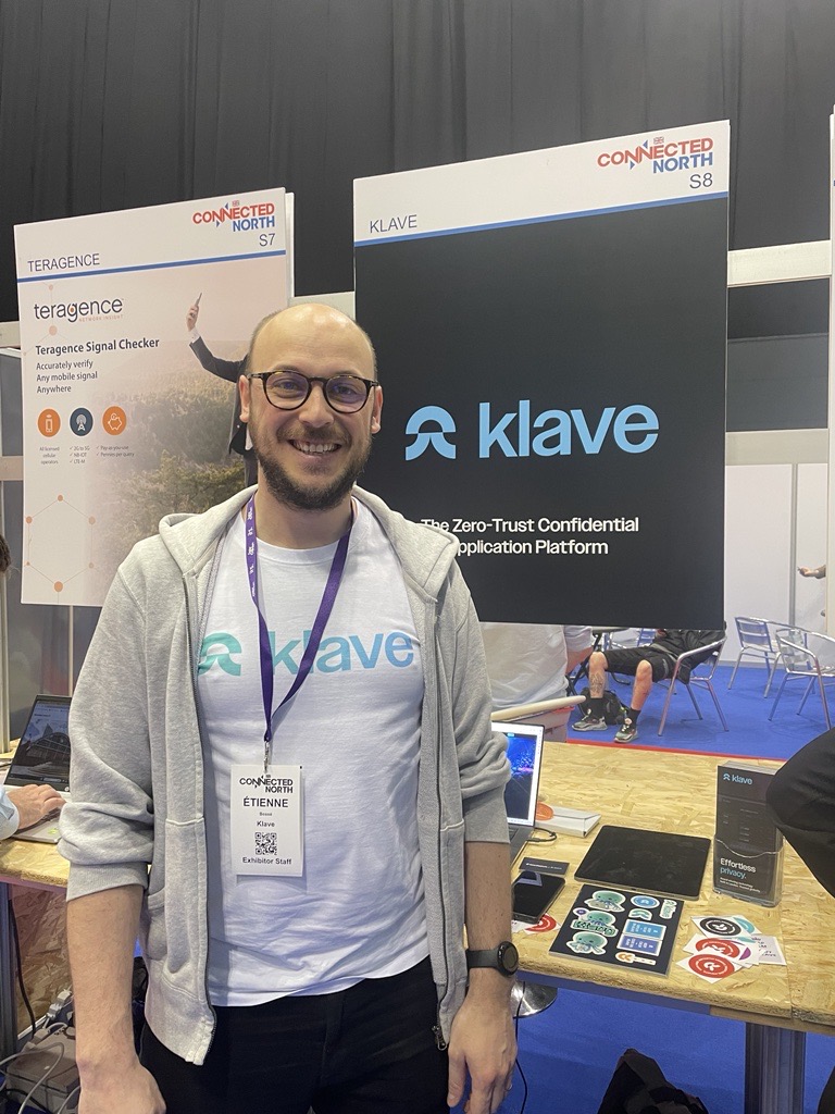 Our CEO showcased Klave at the #ConnectedNorth Open Mic Startup Pitching Competition this week.🚀 #Klave offers a secure platform for #app #development without the threat of interference from platform providers or third parties. Feel free to book a demo: klave.com/book-demo🪼