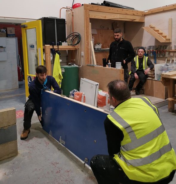 A whole 10 years of covering Workforce Manual Handling Training for Islington Council 🎉   

Here, our Expert Instructor & Occupational Osteopath Giovanni Bruno is doing a team lift of a heavy door with the Repairs Team last week.